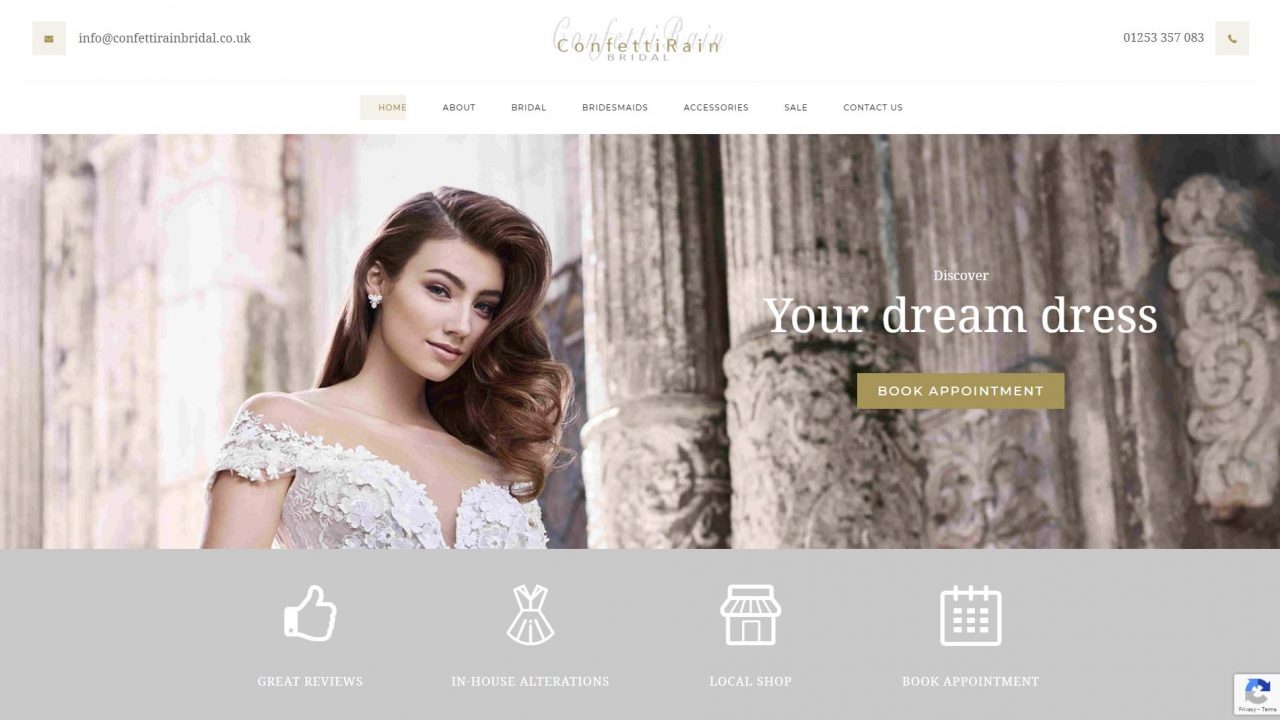 confettirainbridal-wordpress-website-design