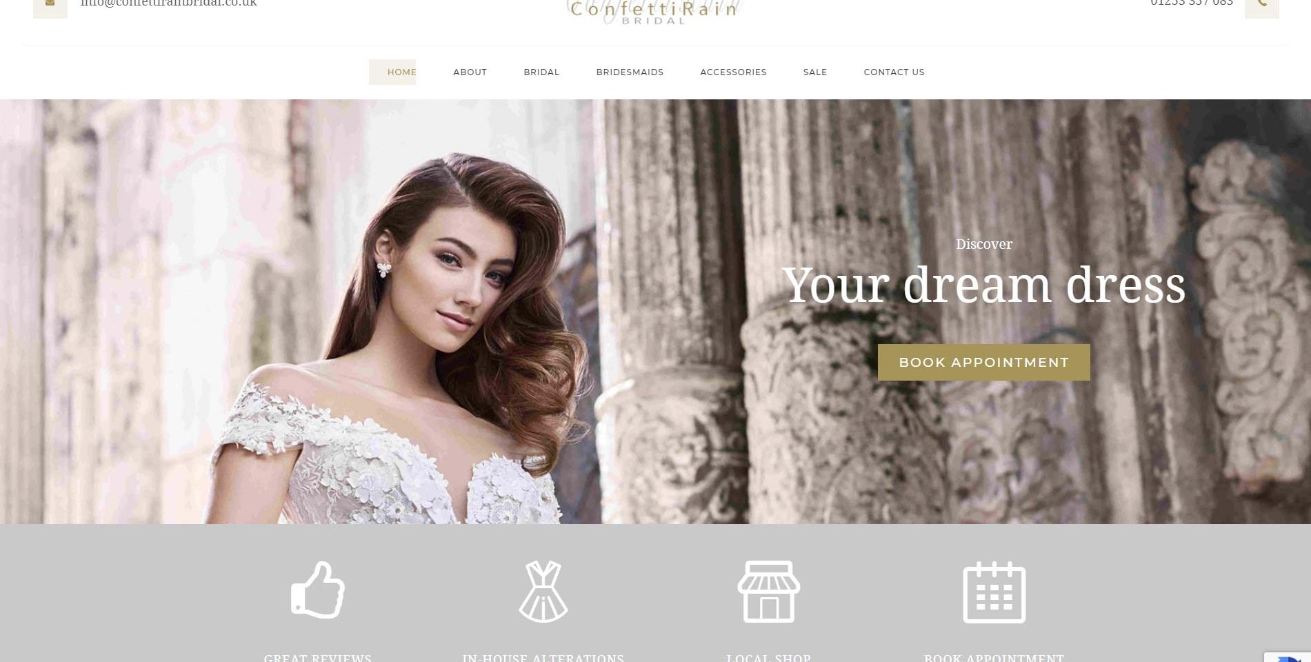 confettirainbridal-wordpress-website-design