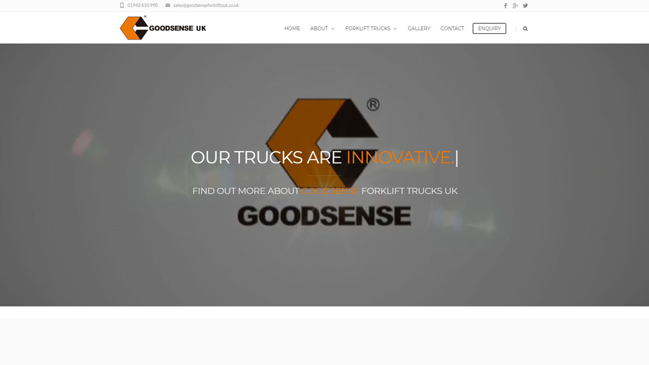 goodsense-trucks-website-development