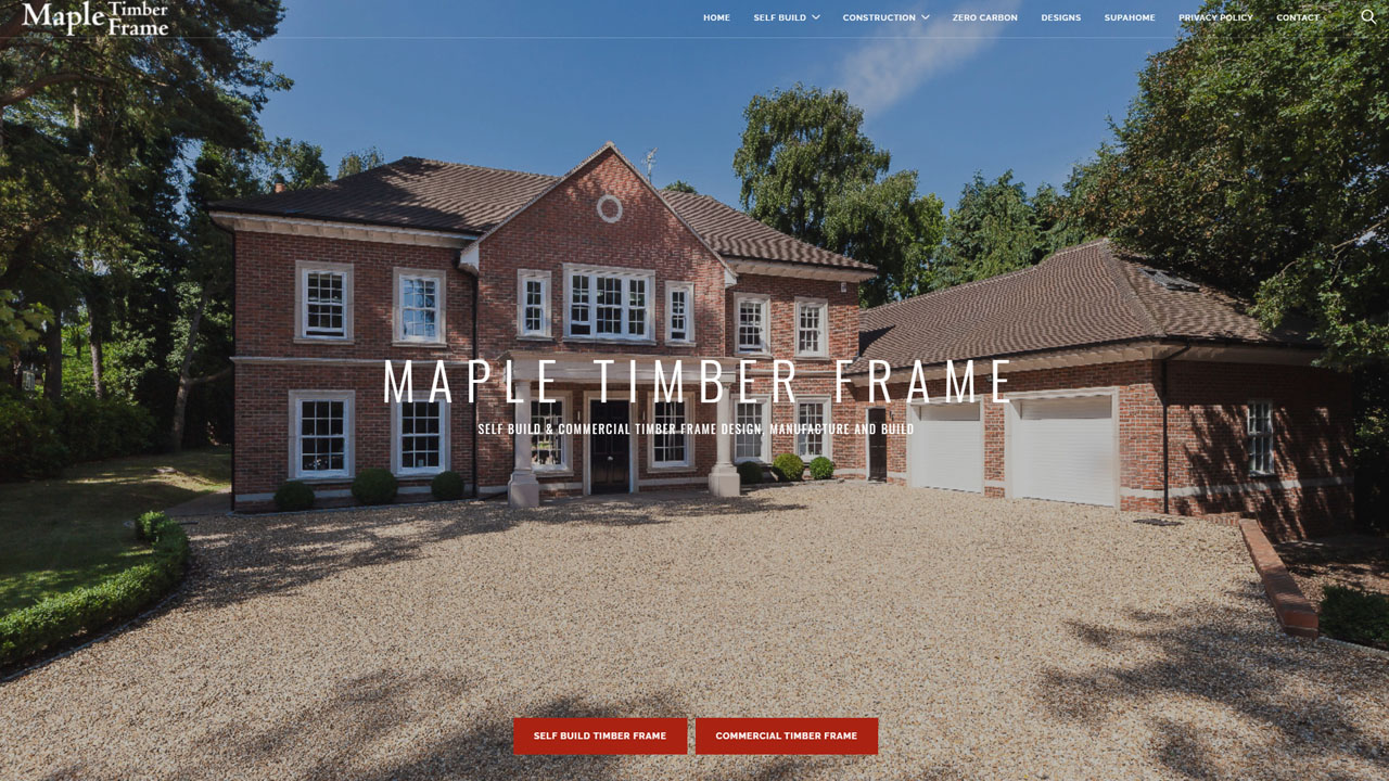maple-timber-frame-website-development